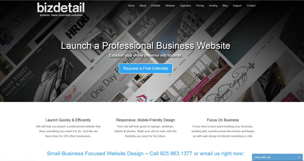 Bizdetail Home Page